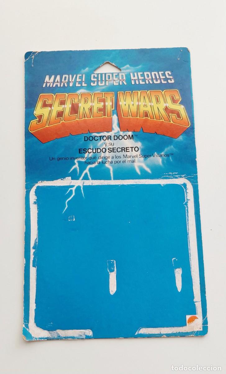 Figuras y mu&ntilde;ecos Marvel: DOCTOR DOOM CARDBACK MARVEL SECRET WARS ESPA&Ntilde;OL