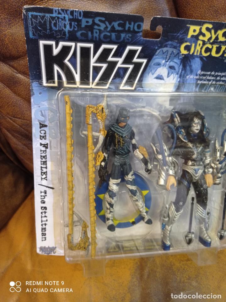Figuras y Muñecos Mcfarlane: Kiss, Psycho Circus. Ace Frehley / The stiltman. Mcfarlane Toys 1998. Farlane. Nuevo,sin abrir un - Foto 3 - 288662463