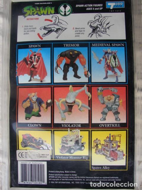 Figuras y mu&ntilde;ecos McFarlane: BLISTER CON VIOLATOR ROJO DE SPAWN CON COMIC - MCFARLANE - Foto 3