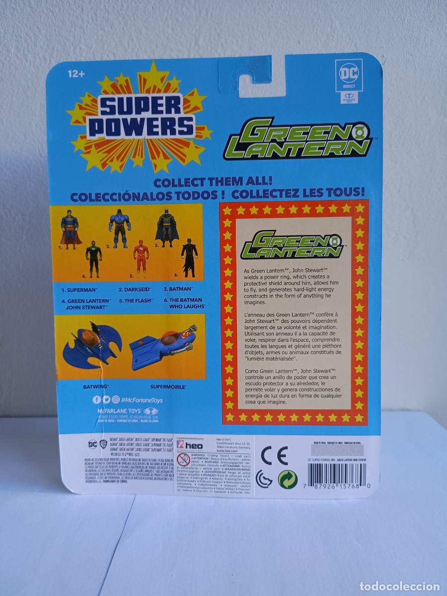 Figuras y mu&ntilde;ecos McFarlane: SUPER POWERS LINTERNA VERDE GREEN LANTERN MCFARLANE TOYS DC - Foto 2