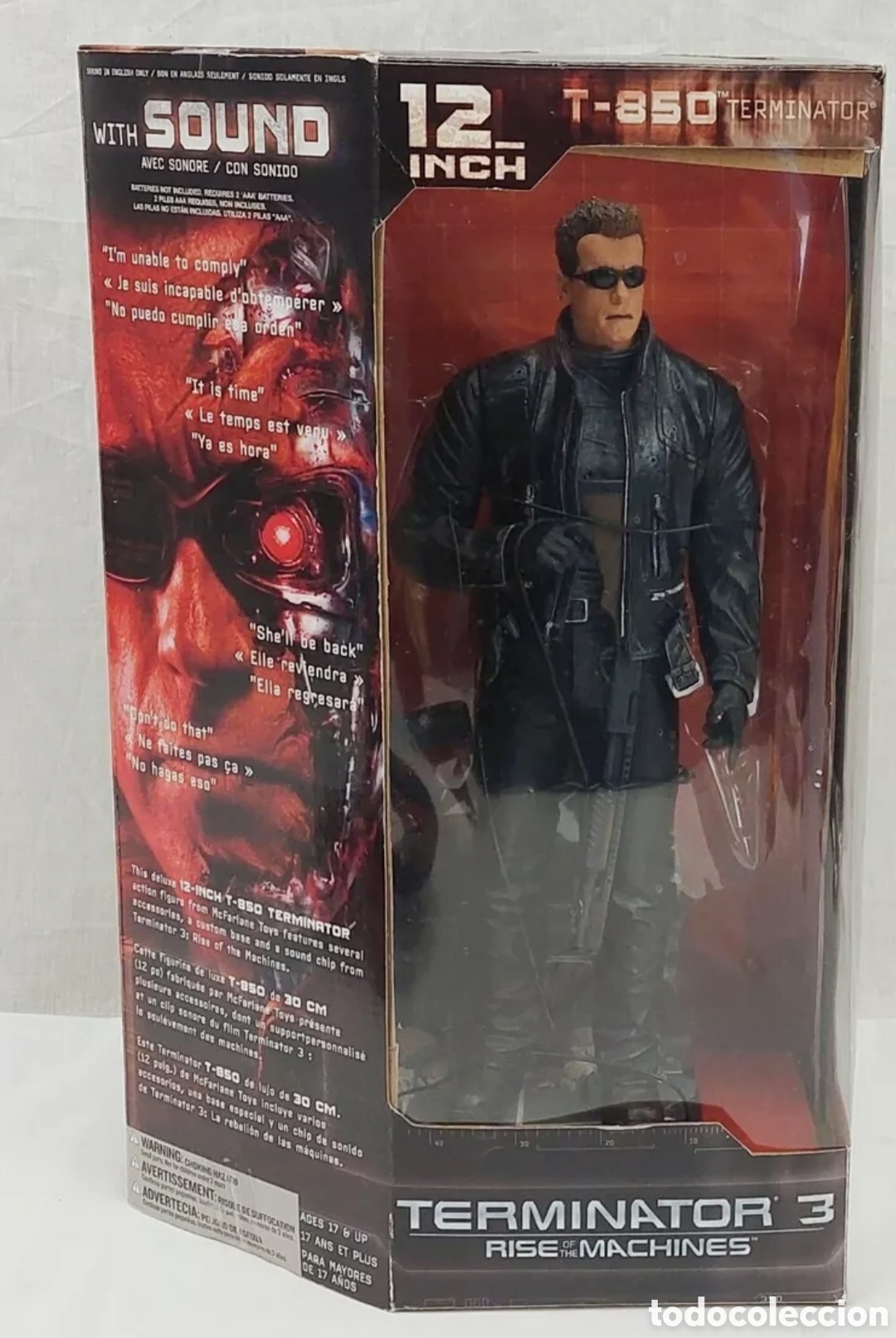 Figuras y mu&ntilde;ecos McFarlane: Figura de acci&oacute;n Arnold Schwarzenegger Terminator - Foto 8