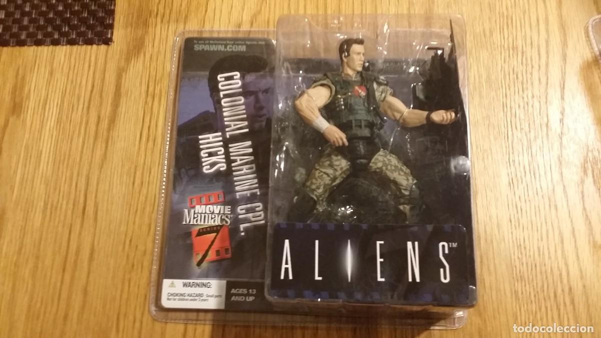 Figuras y mu&ntilde;ecos McFarlane: Alien Aliens corporal cabo Hicks blister McFarlane Toys Spawn - Foto 1