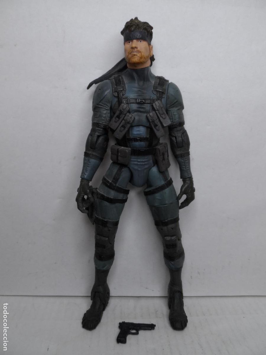 Figuras y mu&ntilde;ecos McFarlane: FIGURA METAL GEAR SOLID 2 SOLID SNAKE 2001 MCFARLANE - Foto 1