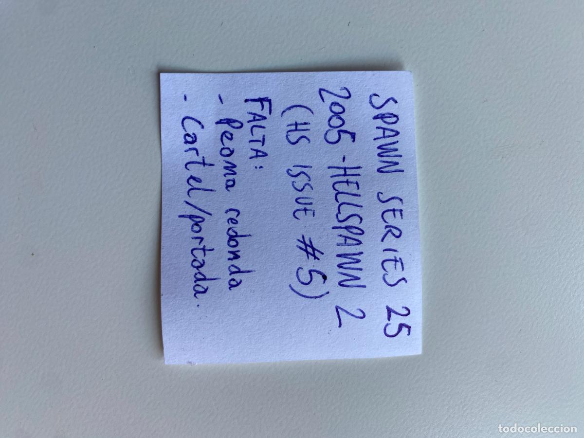 Figuras y Mu&ntilde;ecos Mcfarlane: Spawn series 25, 2005. Hellspawn 2 (HS Issue #5 cover art). McFarlane Toys.