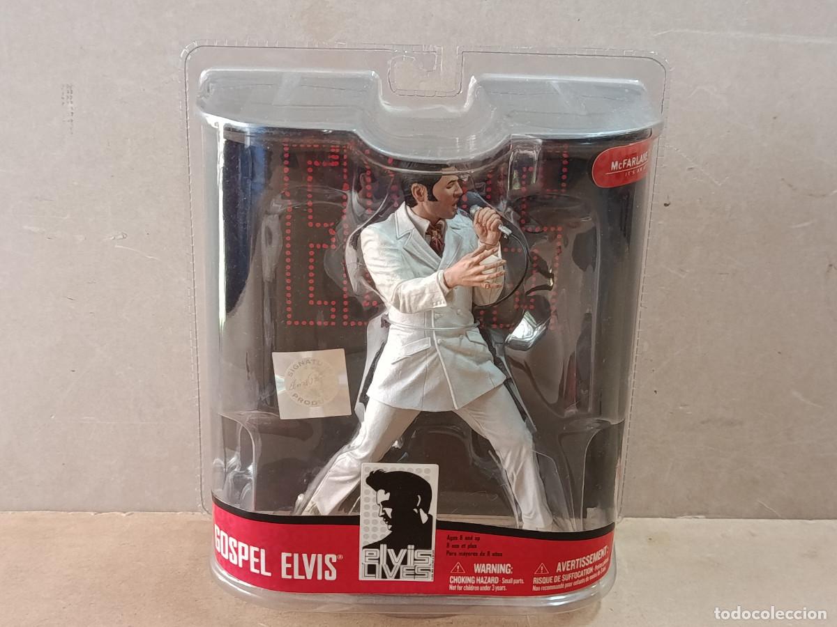 Figuras y Mu&ntilde;ecos Mcfarlane: FIGURA ELVIS PRESLEY - GOSPEL - MCFARLANE - CON CAJA Y A ESTRENAR