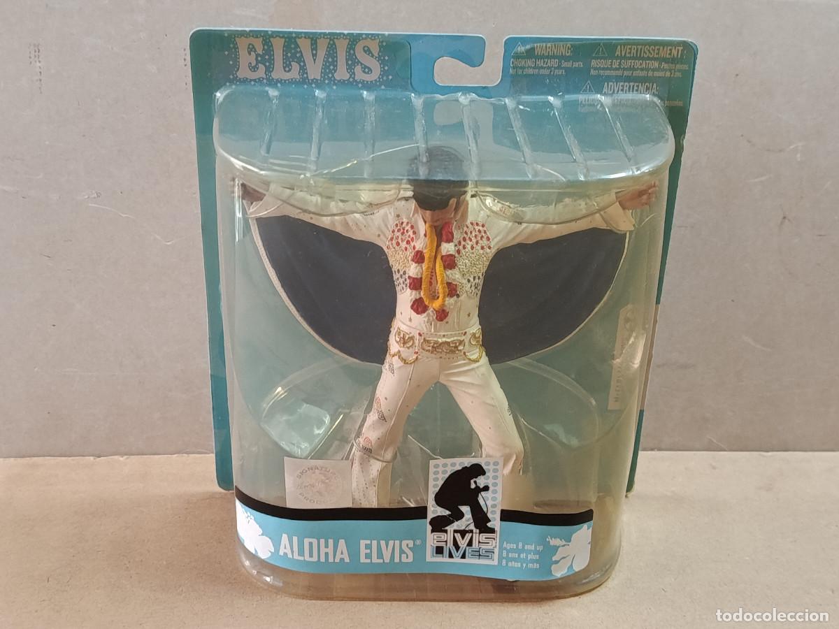 Figuras y Mu&ntilde;ecos Mcfarlane: FIGURA ELVIS PRESLEY - ALOHA FROM HAWAII - MCFARLANE - CON CAJA Y A ESTRENAR