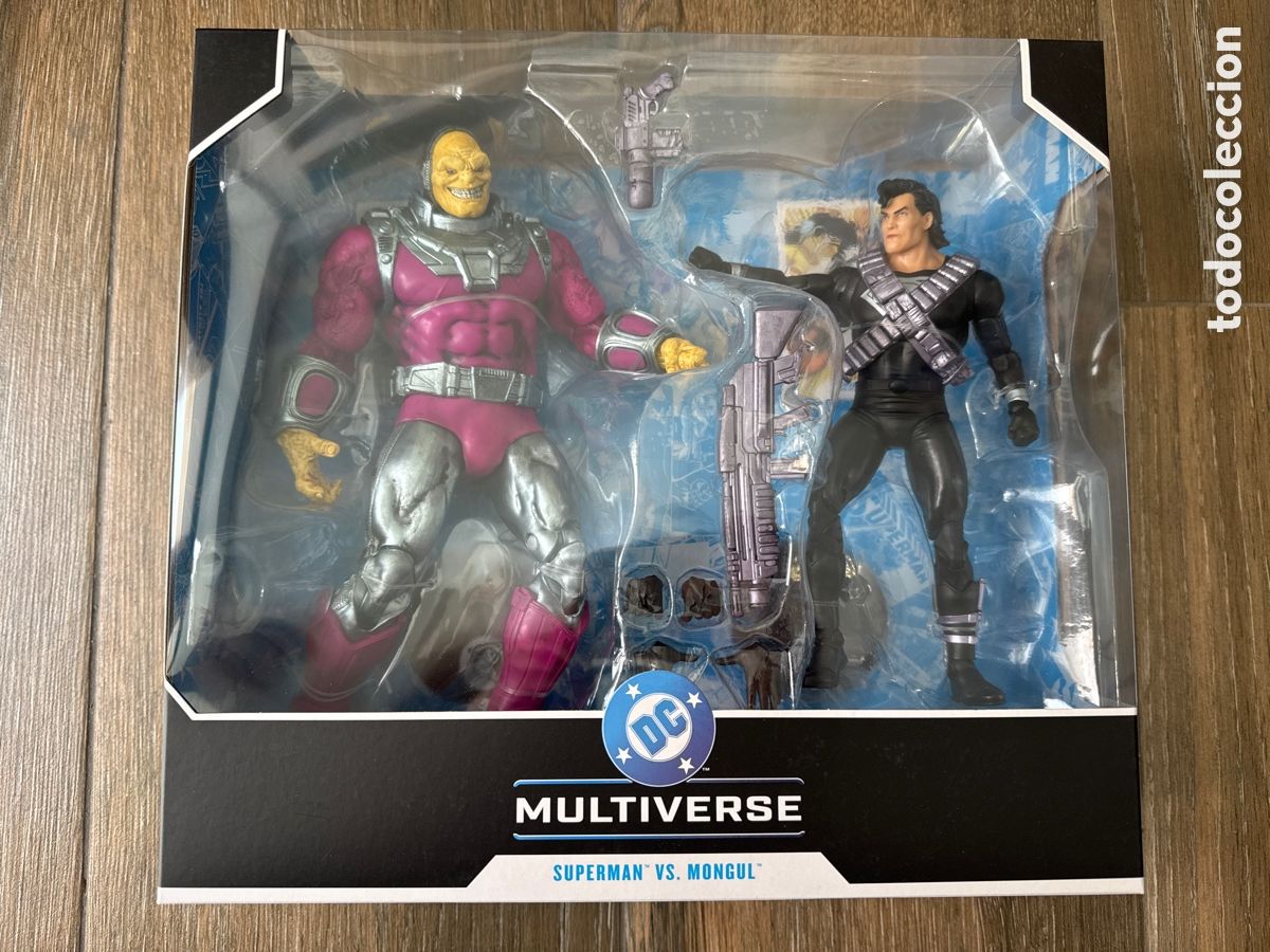 Figuras y Mu&ntilde;ecos Mcfarlane: Pack Superman Vs Mogul Return of Superman Megafig DC Multiverse Mcfarlane Toys