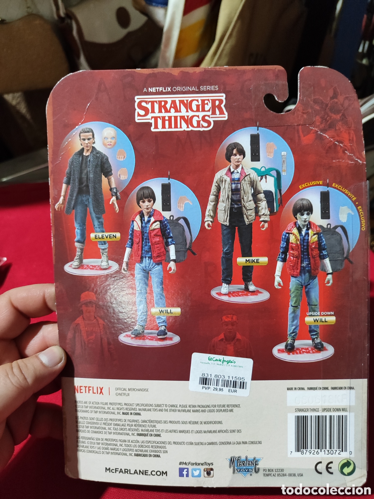 Figuras y mu&ntilde;ecos McFarlane: Stranger Things Will en el mundo al rev&eacute;s McFarlane - Foto 3