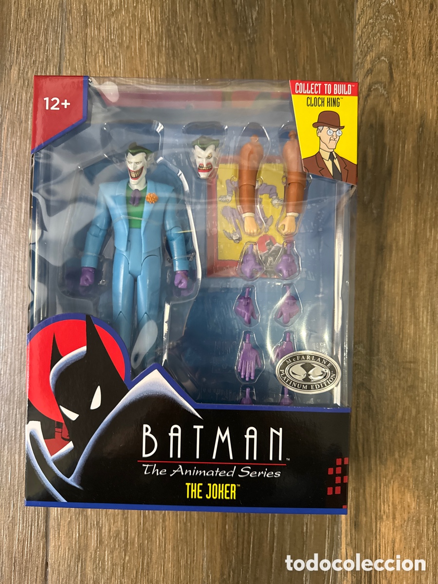 Figure e Bambolotti McFarlane: Figura Joker Blue Suit Batman The Animated Series Platinum Edition DC Direct McFarlane Toys