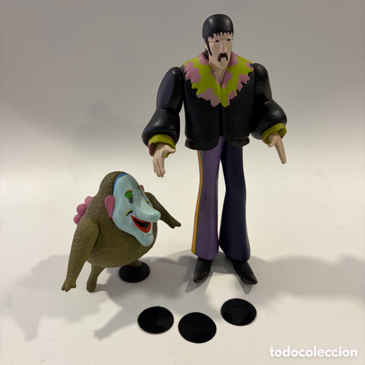 Figurines et Jouets McFarlane: Figura mu&ntilde;eco John Lennon The Beatles Yellow Submarine McFarlane 1999 + Jeremy 20 cm