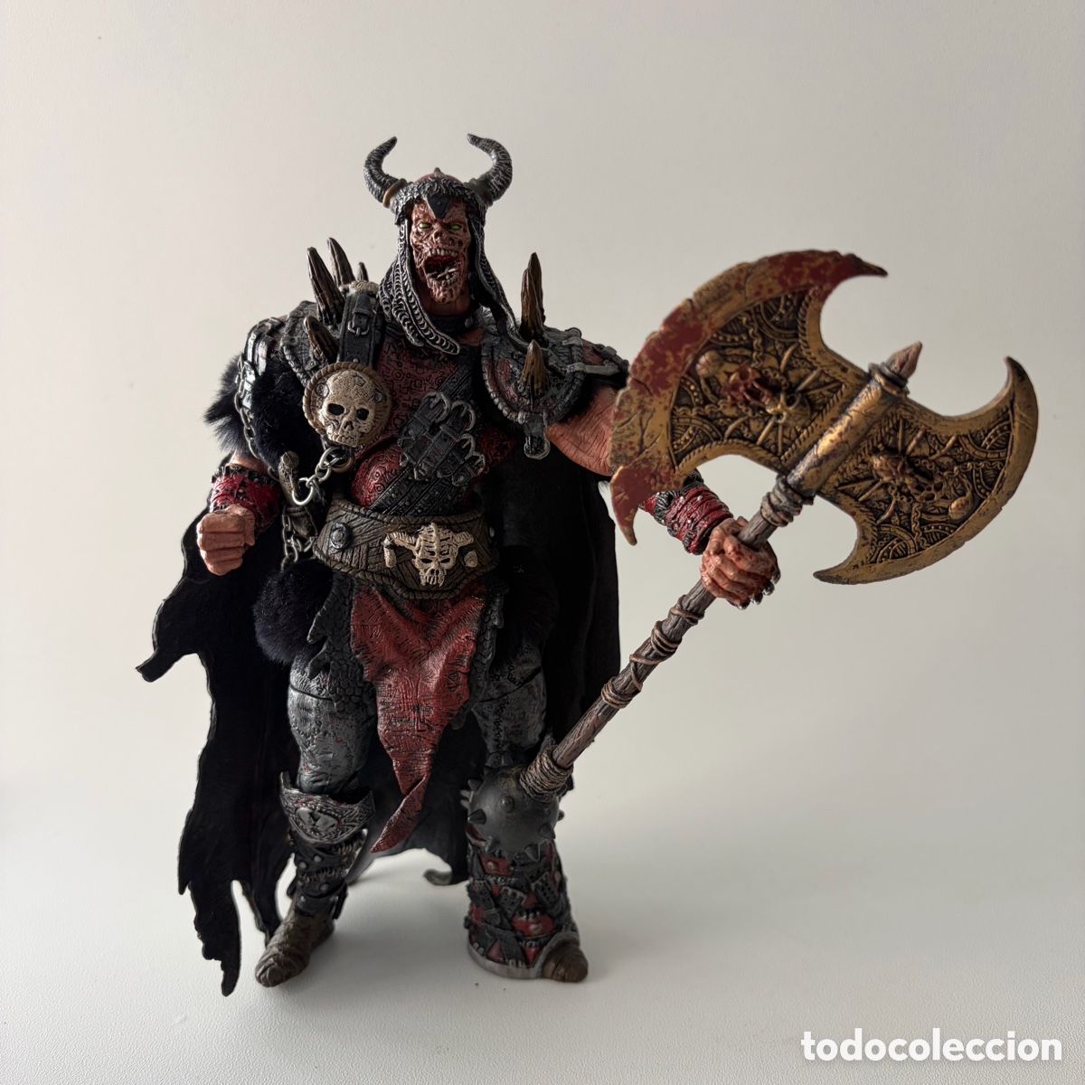 Figuras y mu&ntilde;ecos McFarlane: figura mu&ntilde;eco spawn the bloodaxe series 22 viking age mcfarlane toys 2002