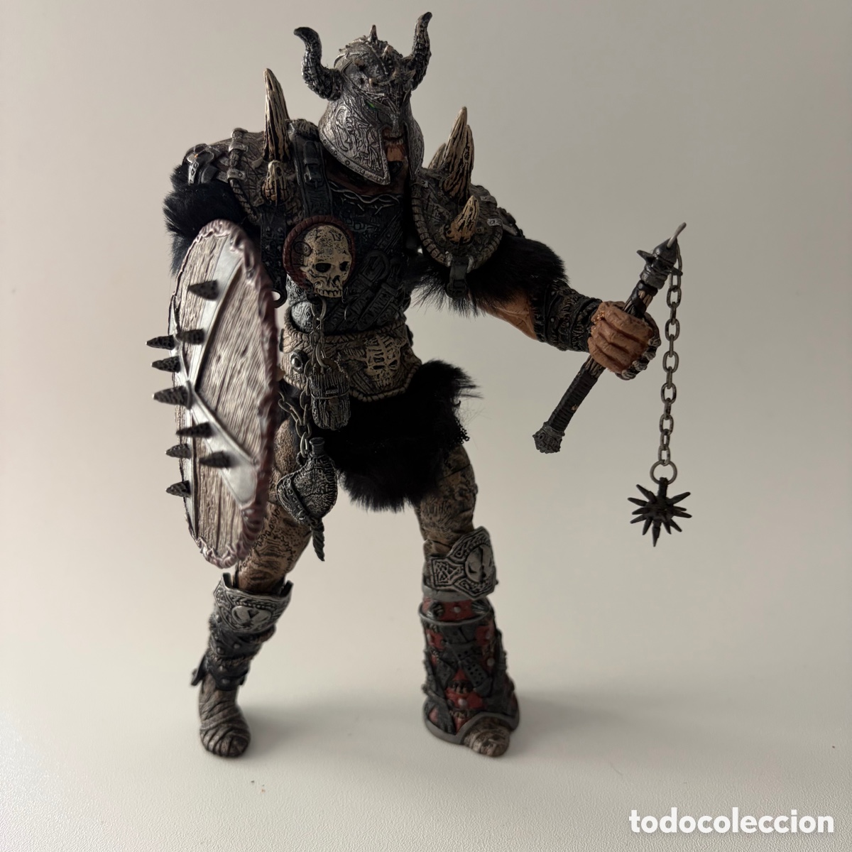 Figures and Dolls McFarlane: figura mu&ntilde;eco spawn the bloodaxe series 22 viking age mcfarlane toys 2002