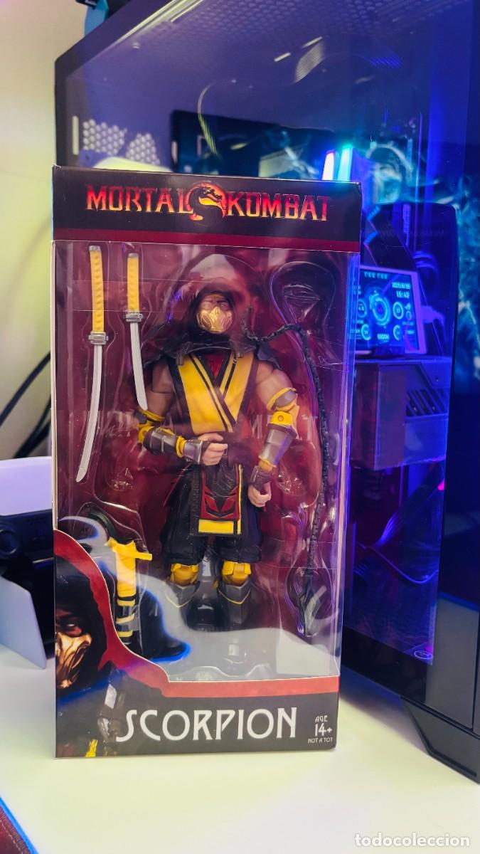 Figuras y mu&ntilde;ecos McFarlane: Figura Mortal Kombat - Scorpion - Medidas 18 Cm