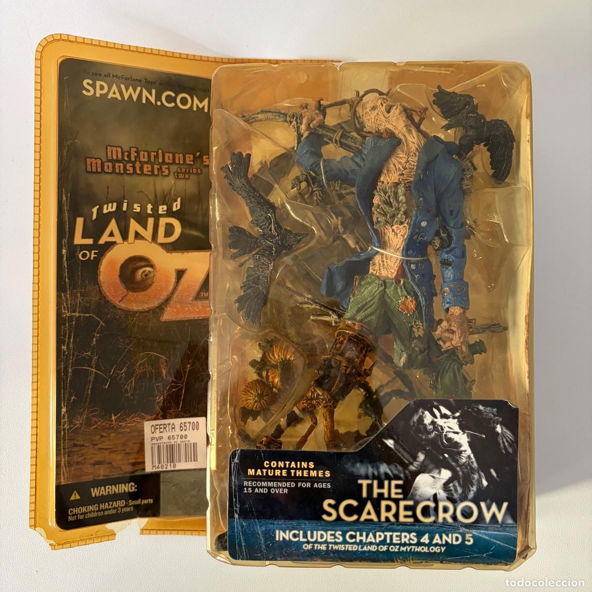 Figuras y mu&ntilde;ecos McFarlane: figura mu&ntilde;eco the scarecrow espantap&aacute;jaros mcfarlane twisted land of oz monsters 2003