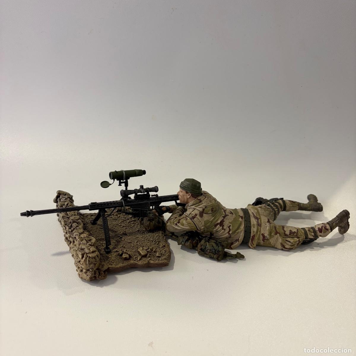 Figuras y mu&ntilde;ecos McFarlane: figura mu&ntilde;eco Army Infantry McFarlane Military 2005 tirador