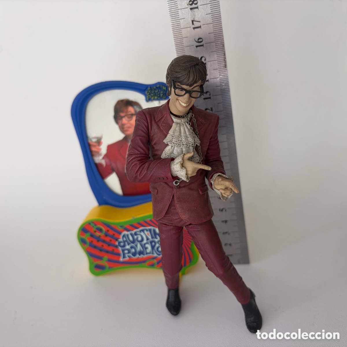 Figuras y mu&ntilde;ecos McFarlane: figura Austin Powers Ultra Cool McFarlane funciona 1999
