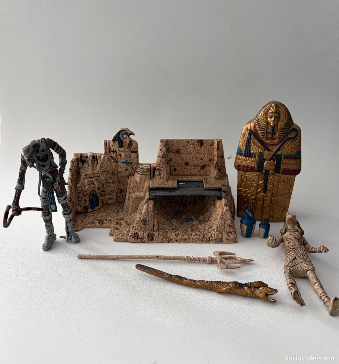 Figuras y mu&ntilde;ecos McFarlane: Figura mu&ntilde;eco playset The Mummy McFarlane Monsters Series 2 1998 momia