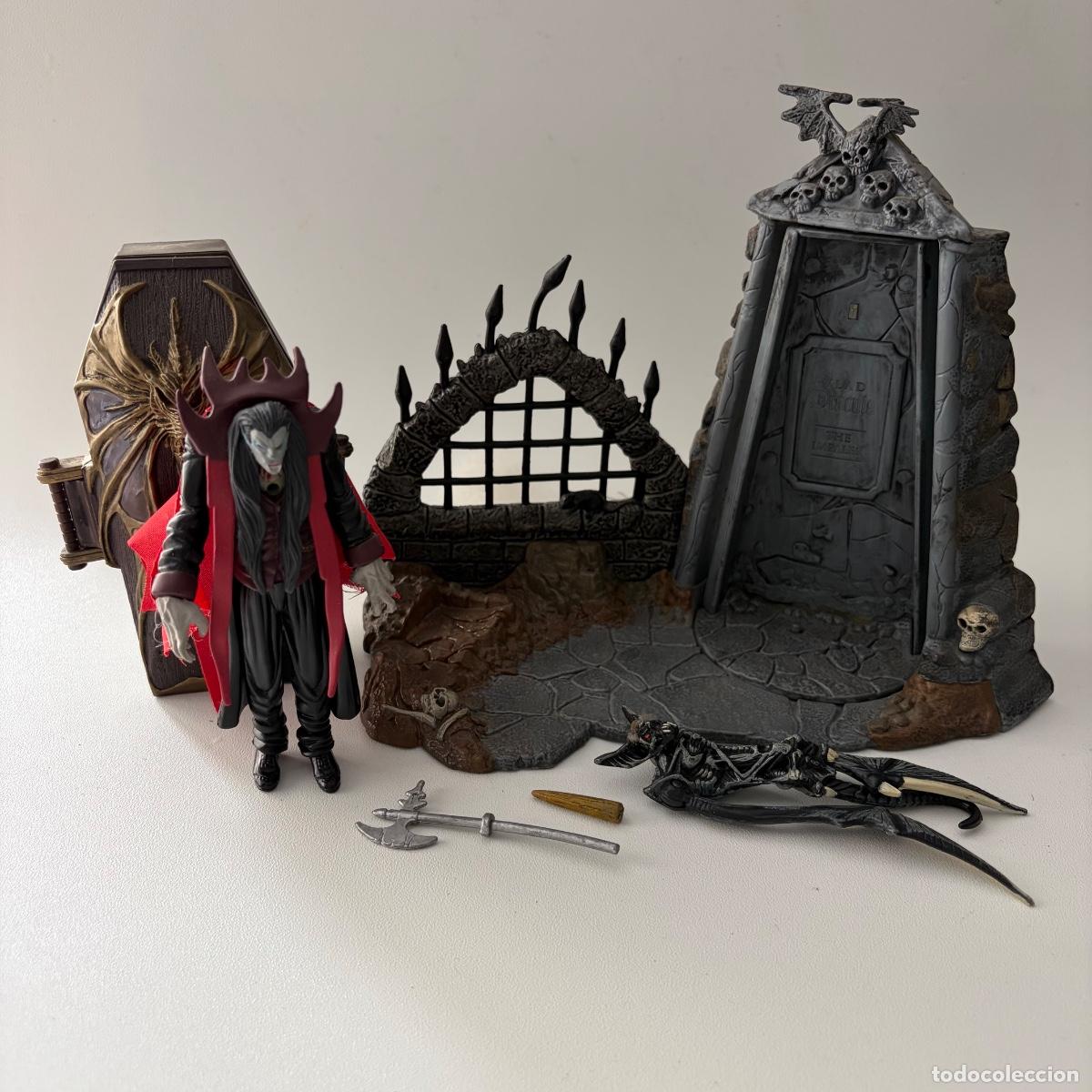 Figuras y mu&ntilde;ecos McFarlane: Figura mu&ntilde;eco playset Dracula McFarlane Monsters Series 1 1997