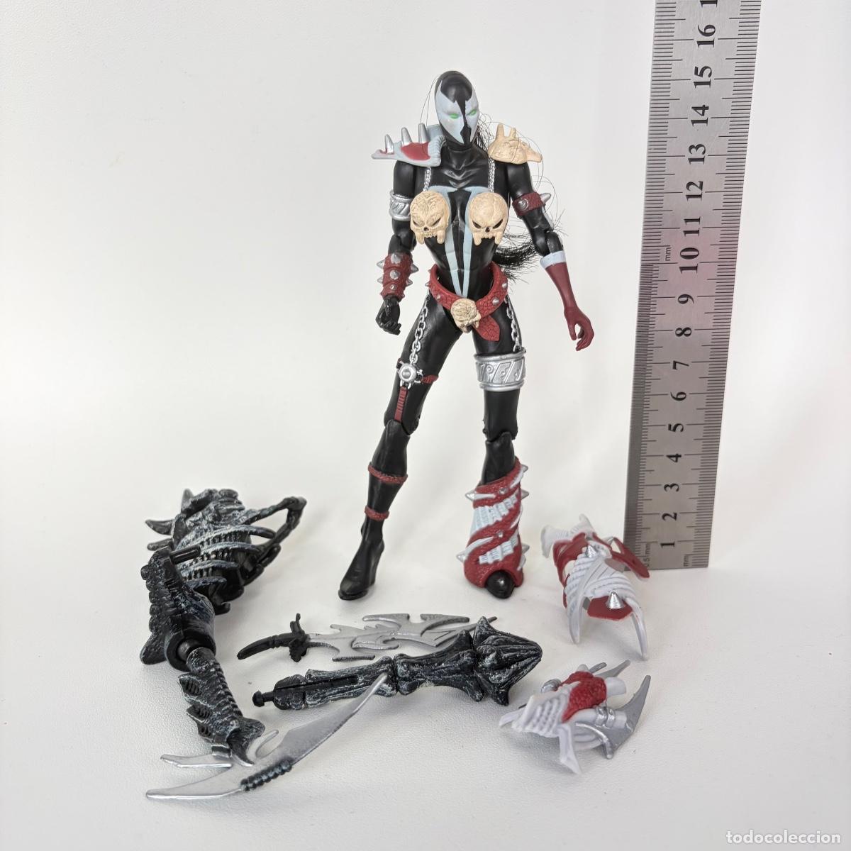 Figuras y mu&ntilde;ecos McFarlane: figura mu&ntilde;eco She-Spawn Black Armor McFarlane 1996 - Foto 2