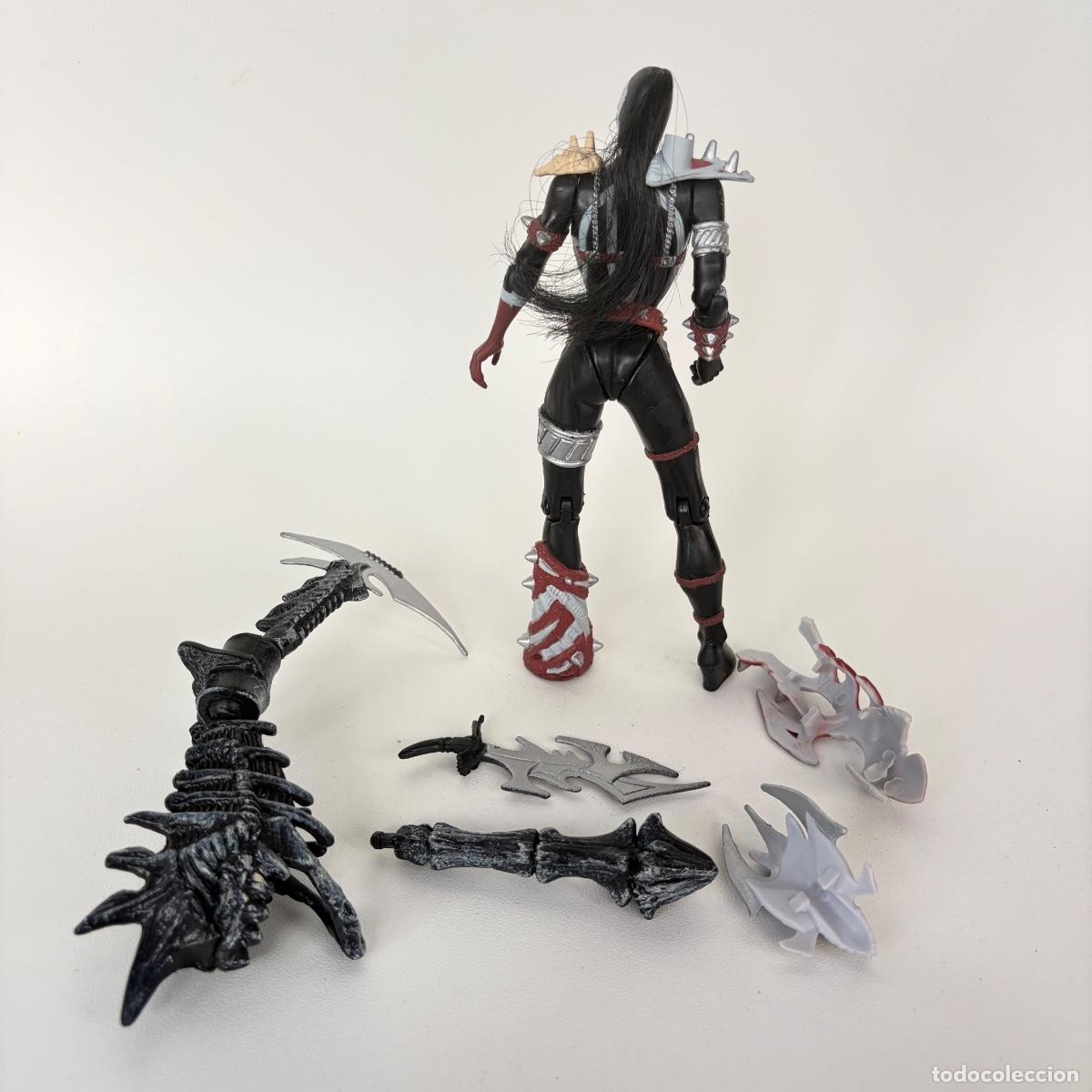 Figuras y mu&ntilde;ecos McFarlane: figura mu&ntilde;eco She-Spawn Black Armor McFarlane 1996 - Foto 5
