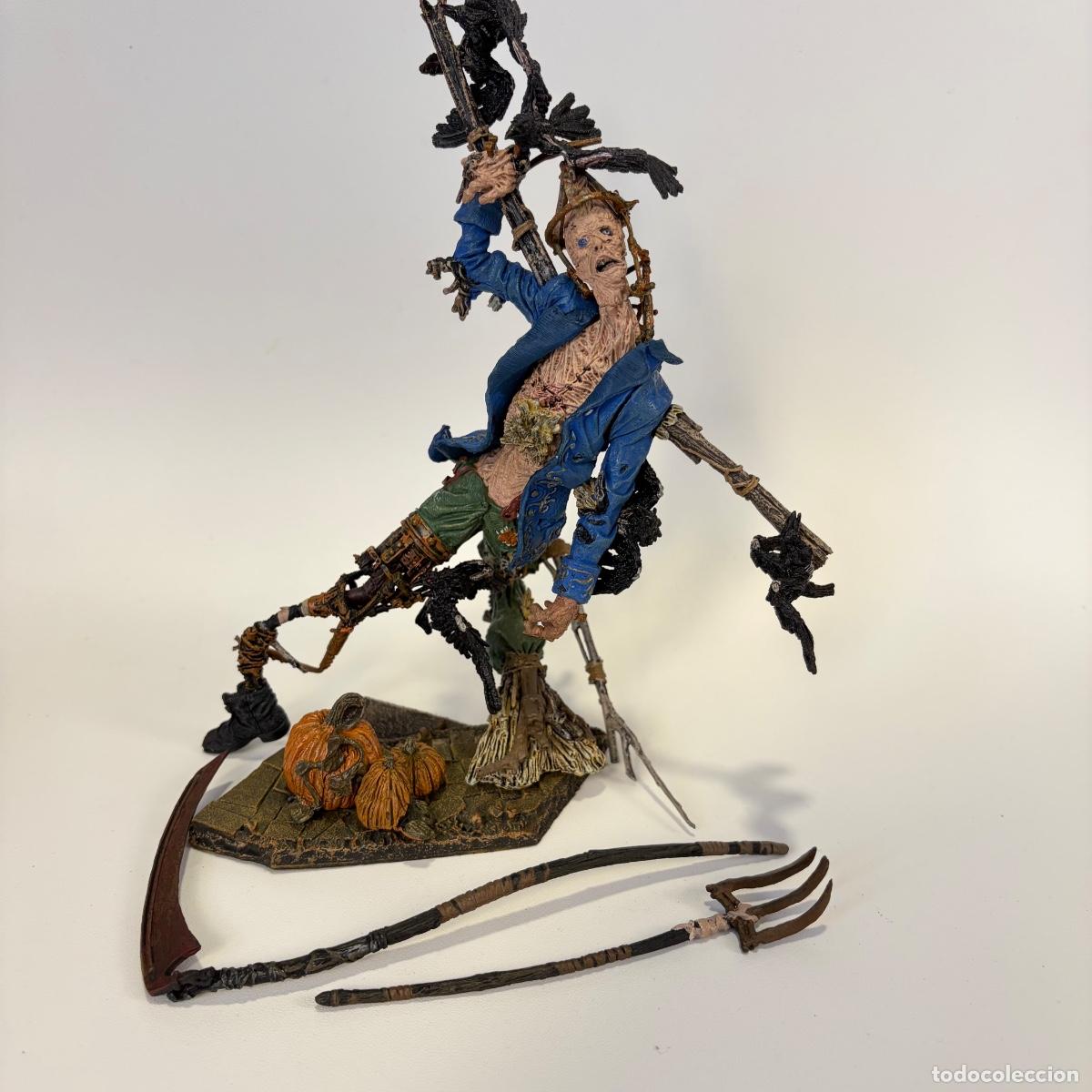 Figuras y mu&ntilde;ecos McFarlane: figura mu&ntilde;eco Scarecrow Twisted Land of Oz McFarlane 2003