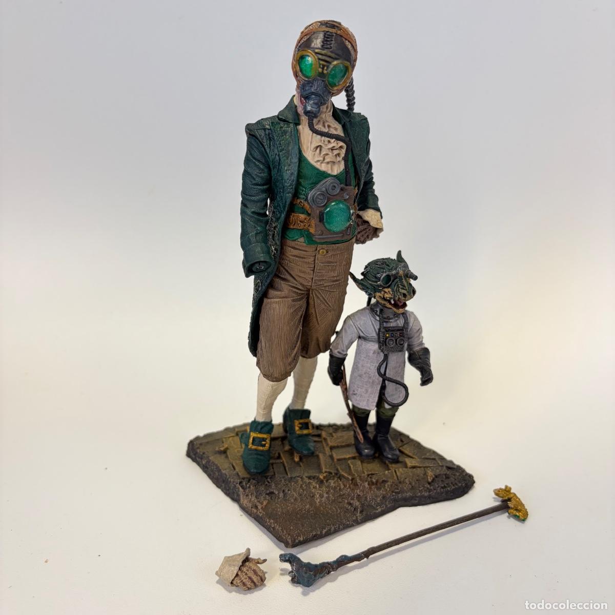Figuras y mu&ntilde;ecos McFarlane: figura mu&ntilde;eco The Wizard Scientist Twisted Land of Oz McFarlane 2003 mago