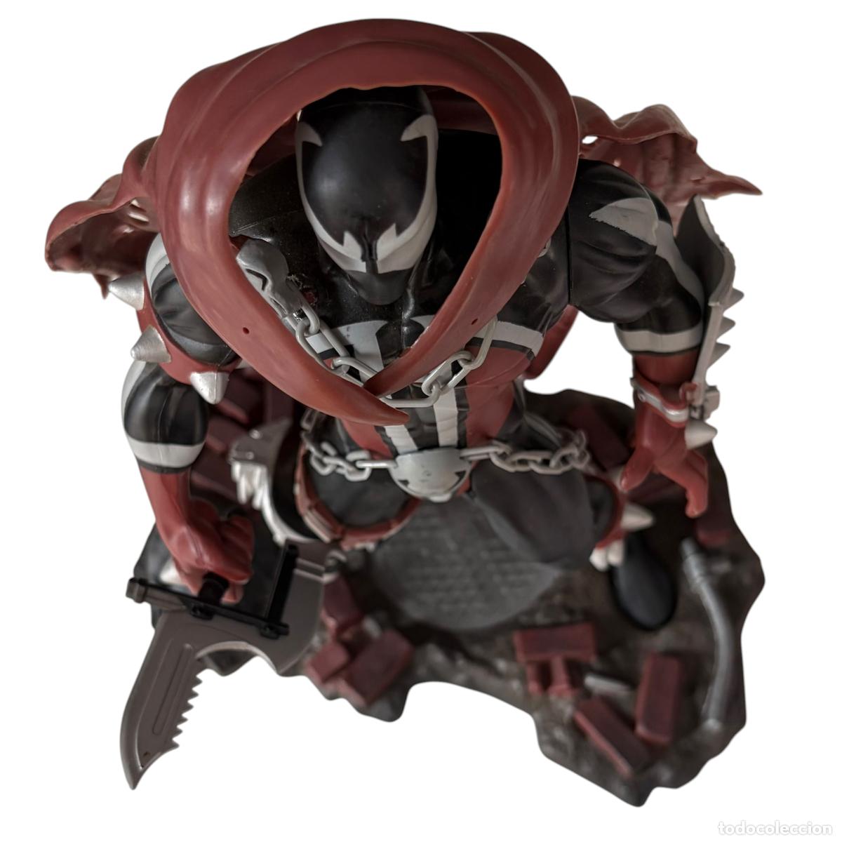 Figuras y mu&ntilde;ecos McFarlane: figura mu&ntilde;eco Super Size Spawn 30 cm McFarlane 1996 con base - Foto 3