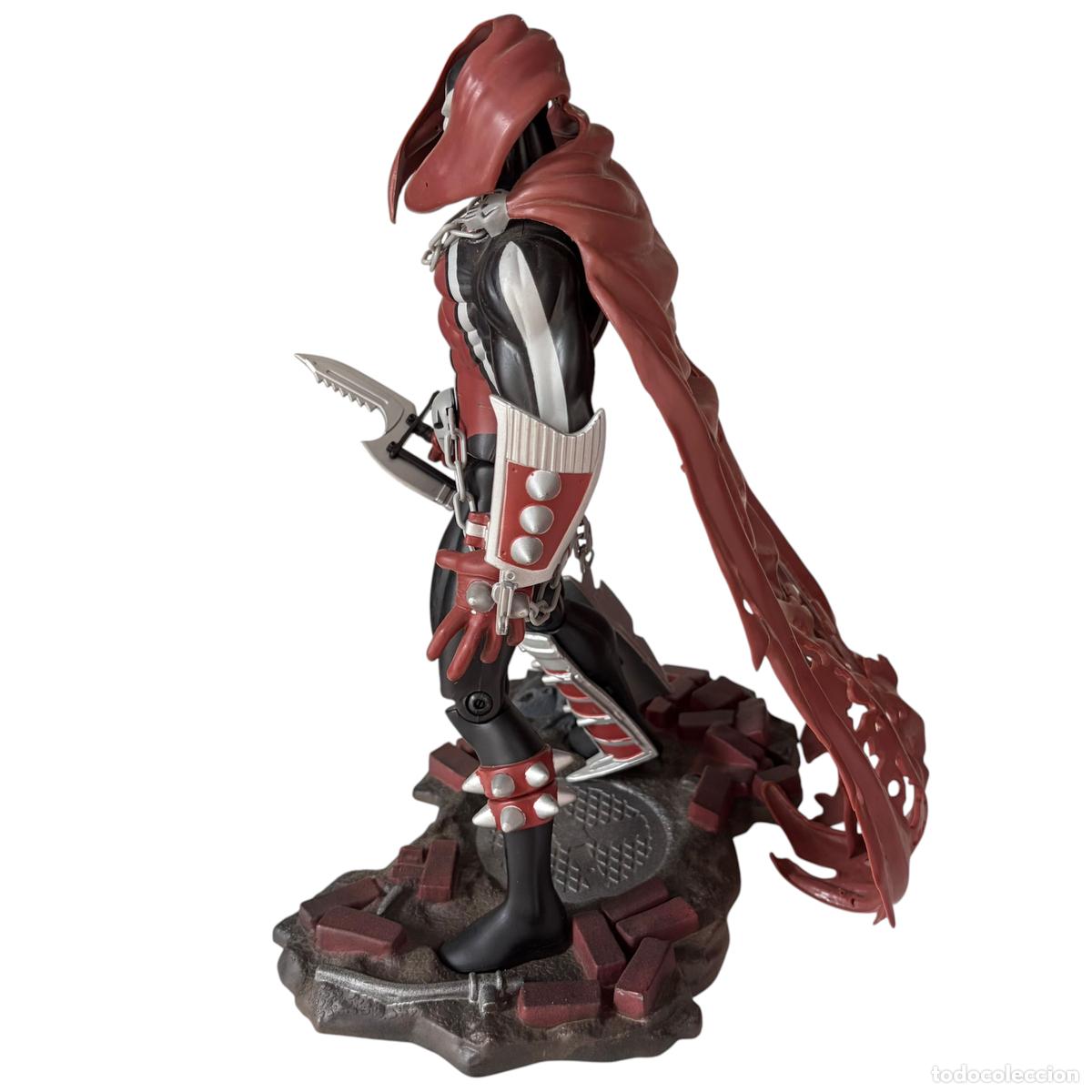 Figuras y mu&ntilde;ecos McFarlane: figura mu&ntilde;eco Super Size Spawn 30 cm McFarlane 1996 con base - Foto 4