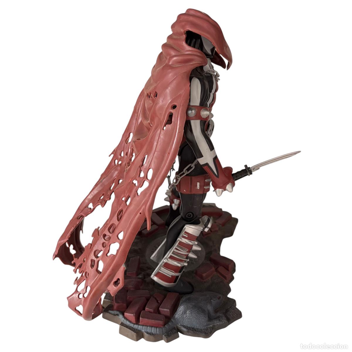 Figuras y mu&ntilde;ecos McFarlane: figura mu&ntilde;eco Super Size Spawn 30 cm McFarlane 1996 con base - Foto 6