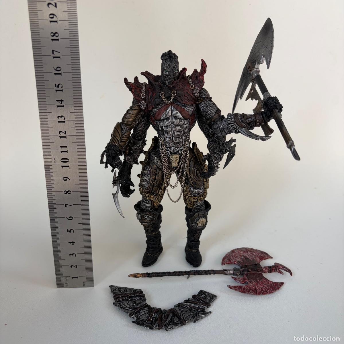 Figuras y mu&ntilde;ecos McFarlane: figura mu&ntilde;eco Spawn The Black Heart Serie 14 Dark Ages McFarlane 1999