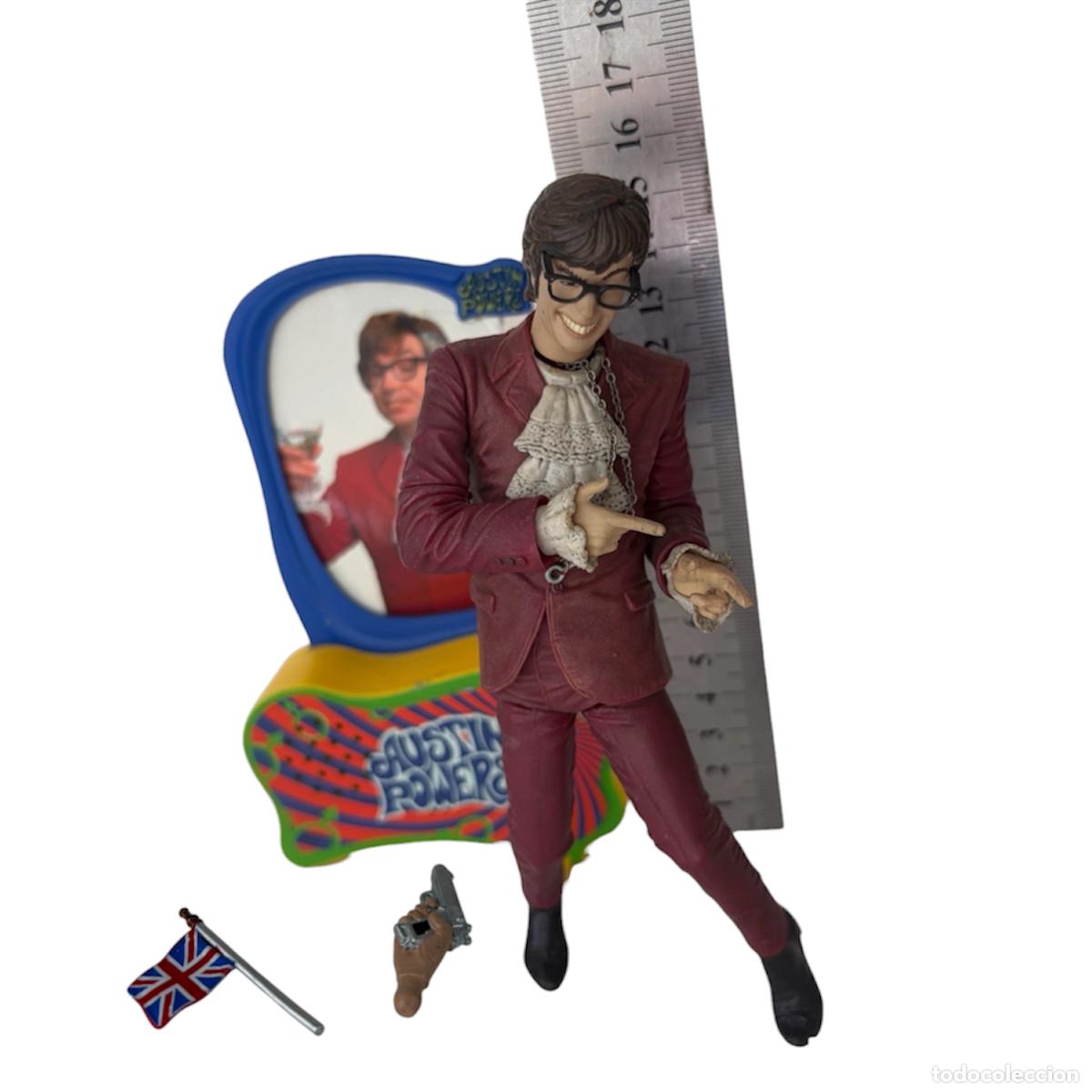 Figuras y mu&ntilde;ecos McFarlane: figura Austin Powers Ultra Cool McFarlane funciona 1999 - Foto 1