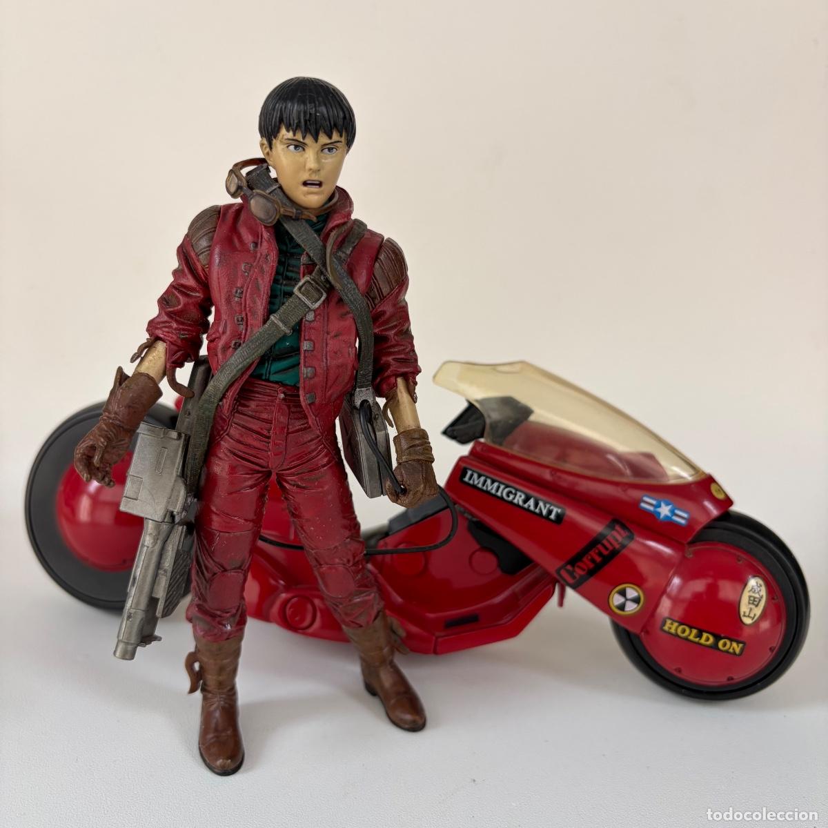 Figuras y mu&ntilde;ecos McFarlane: figura mu&ntilde;eco Kaneda con moto Akira McFarlane Toys 2000