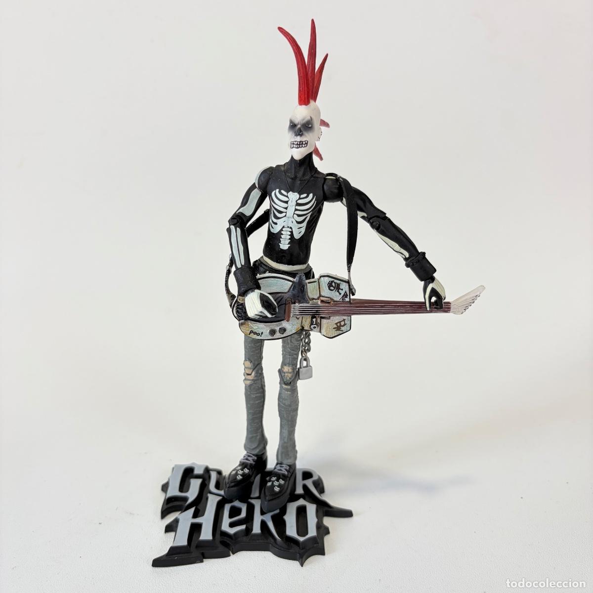 Figuras y mu&ntilde;ecos McFarlane: figura mu&ntilde;eco johnny napalm skeleton variant guitar hero mcfarlane toys 2008