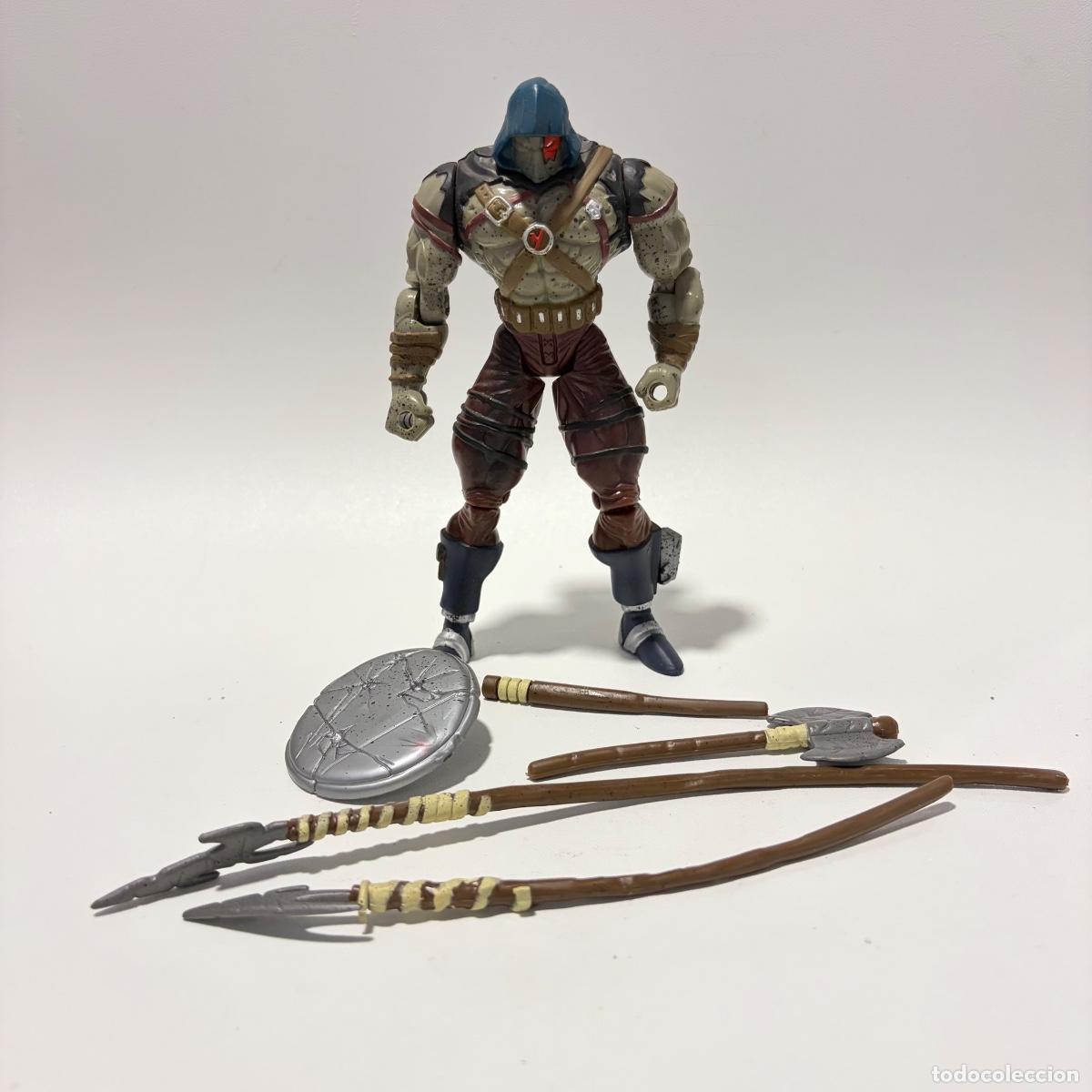 Figurines et Jouets McFarlane: figura mu&ntilde;eco Crypt Youngblood Rob Liefeld McFarlane Toys 1995 con armas