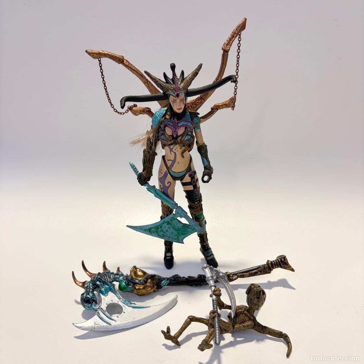 Figuras y mu&ntilde;ecos McFarlane: figura mu&ntilde;eco The Skull Queen Spawn Dark Ages serie 11 McFarlane Toys 1998