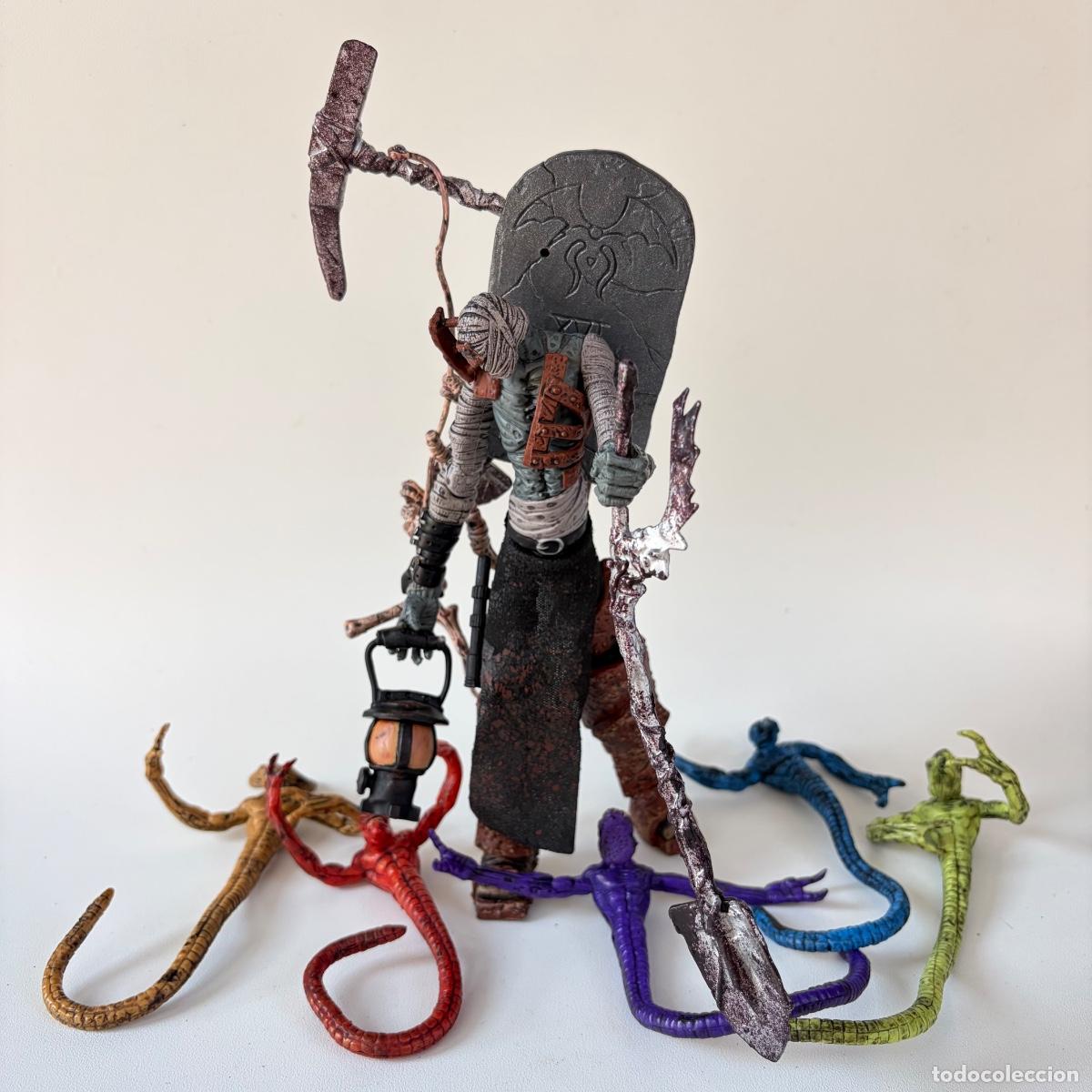 Figuras y mu&ntilde;ecos McFarlane: figura mu&ntilde;eco Grave Digger Spawn Series 8 McFarlane Toys 1997 completo