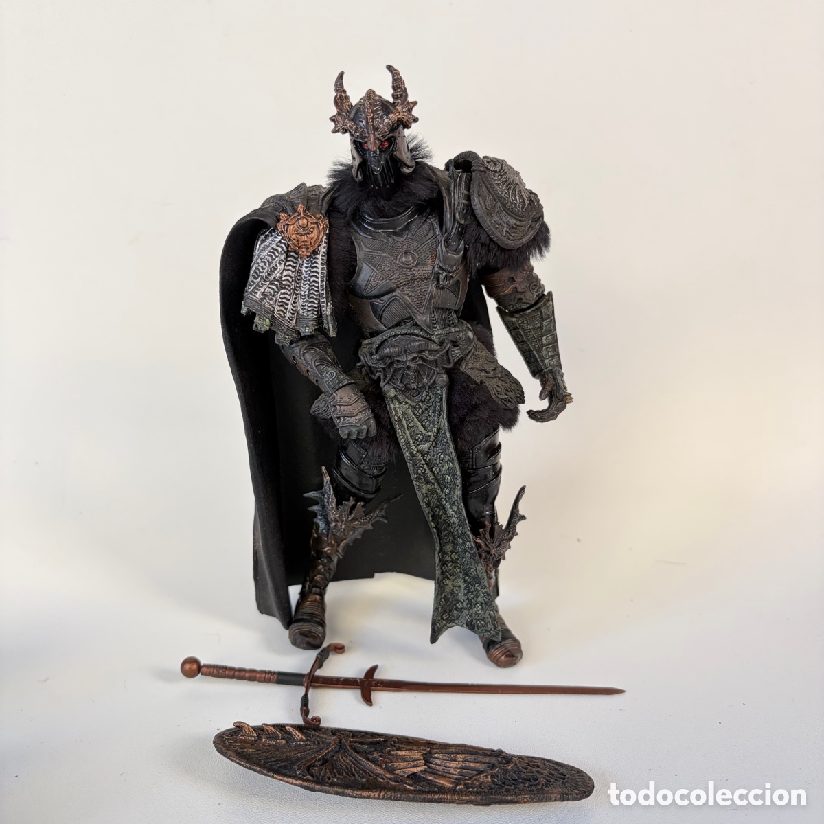 Figuras e Bonecos McFarlane: figura mu&ntilde;eco spawn skullsplitter series 22 viking age mcfarlane toys 2002