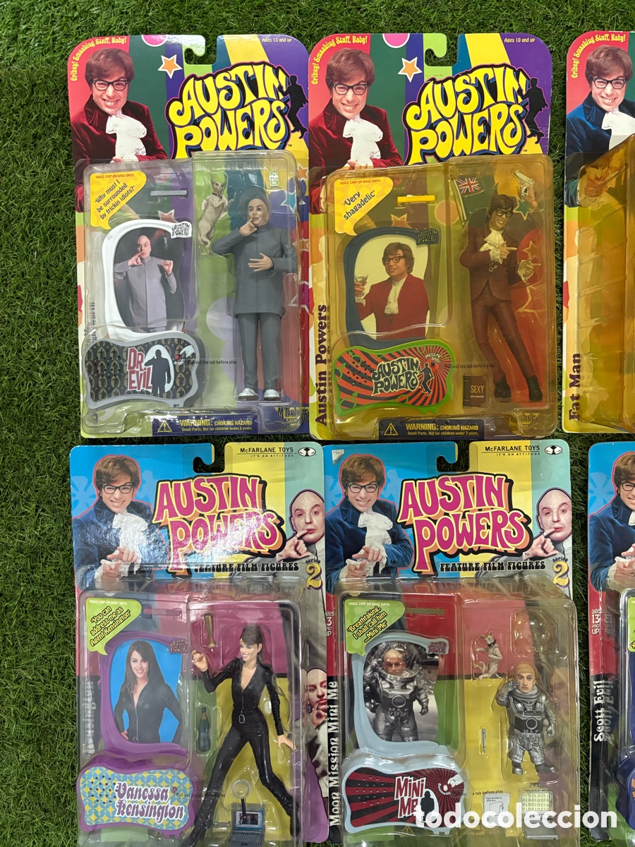 Figuras y mu&ntilde;ecos McFarlane: Lote Austin Powers 1999 - Foto 2