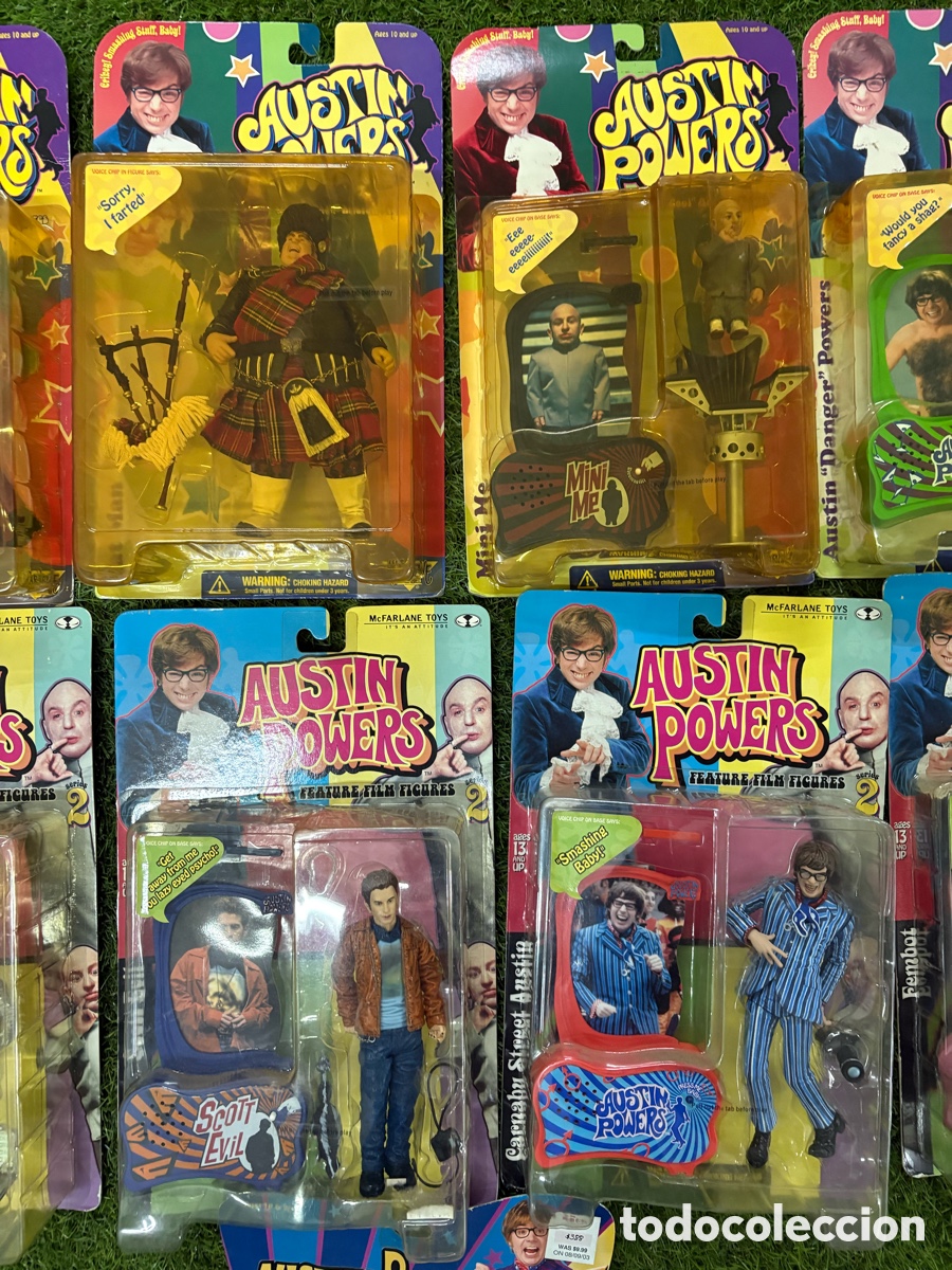 Figuras y mu&ntilde;ecos McFarlane: Lote Austin Powers 1999 - Foto 3