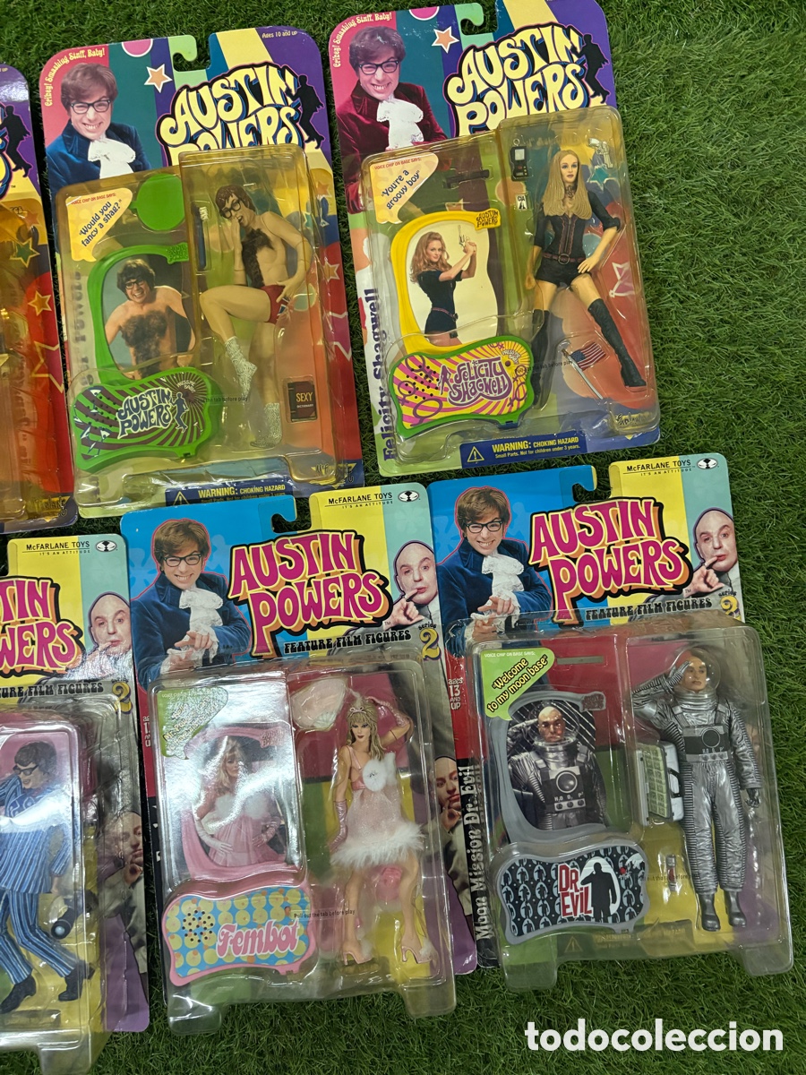 Figuras y mu&ntilde;ecos McFarlane: Lote Austin Powers 1999 - Foto 4