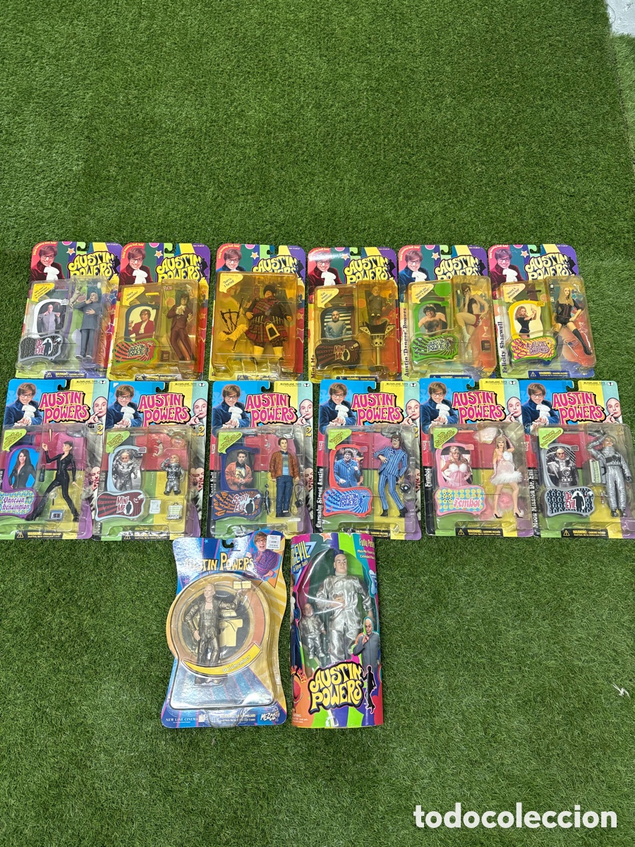Figuras y mu&ntilde;ecos McFarlane: Lote Austin Powers 1999