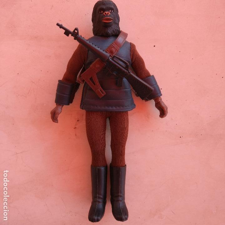 Figuras y mu&ntilde;ecos Mego: 3 Figuras de Mego Planeta de los Simios estilo Madelman - Foto 5
