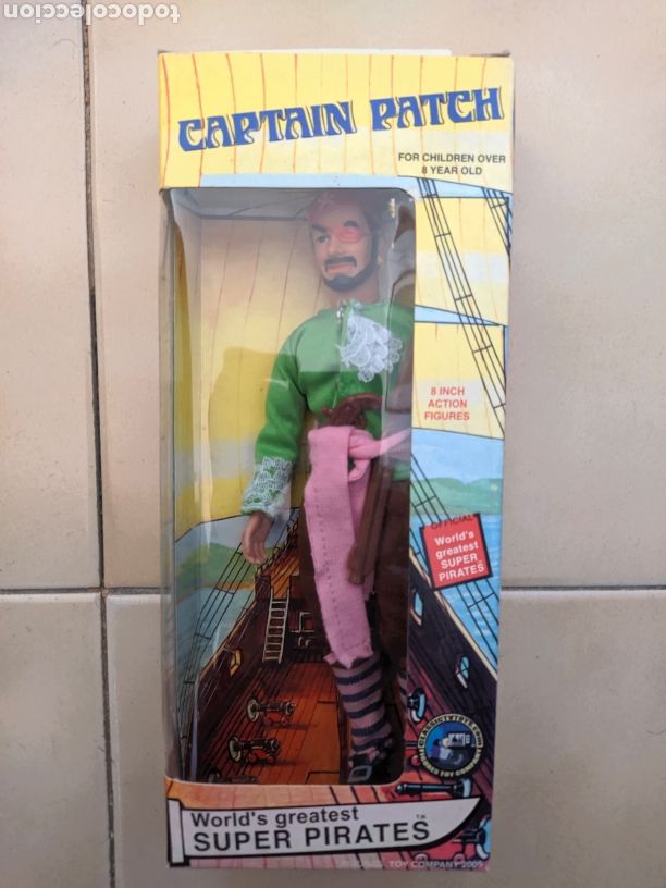 Mego Reproducción Pirata Captain Patch a Estrenar tipo Madelman