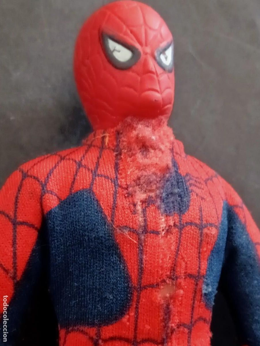 Figuras y mu&ntilde;ecos Mego: Mu&ntilde;eco Spiderman de Mego. - Foto 7
