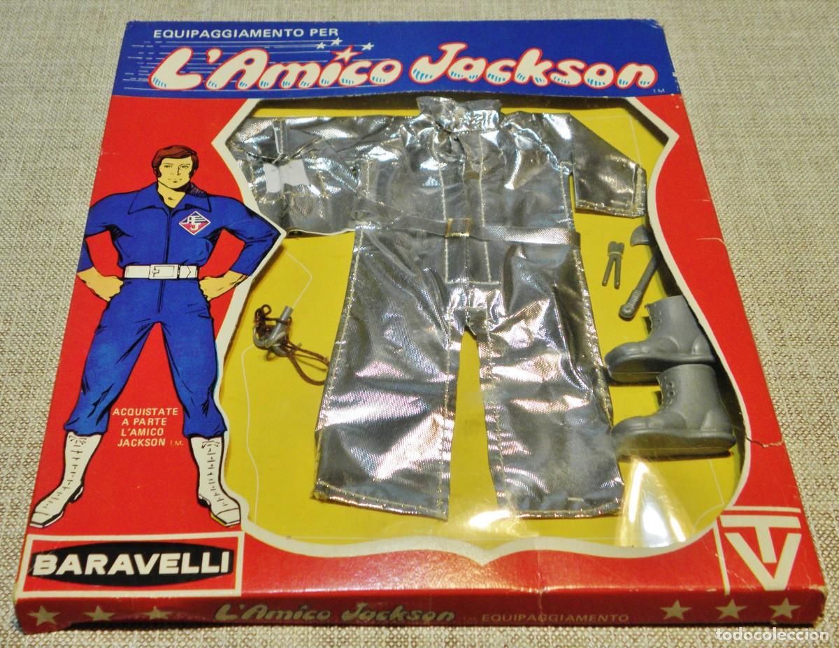Figuras y mu&ntilde;ecos Mego: ACTION JACKSON - MEGO SETS VESTIDOS Y COMPLEMENTOS REF. 1107 RESCATE DE INCENDIO - Foto 1