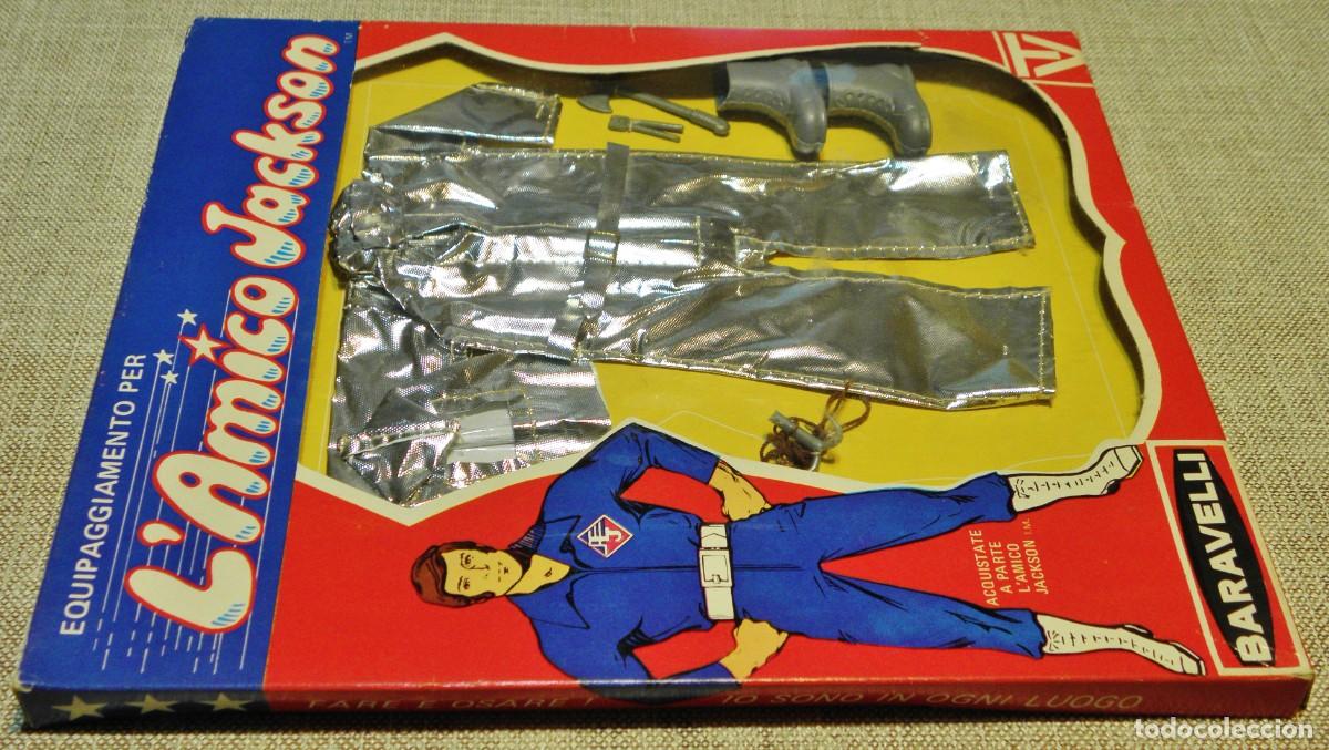Figuras y mu&ntilde;ecos Mego: ACTION JACKSON - MEGO SETS VESTIDOS Y COMPLEMENTOS REF. 1107 RESCATE DE INCENDIO - Foto 2