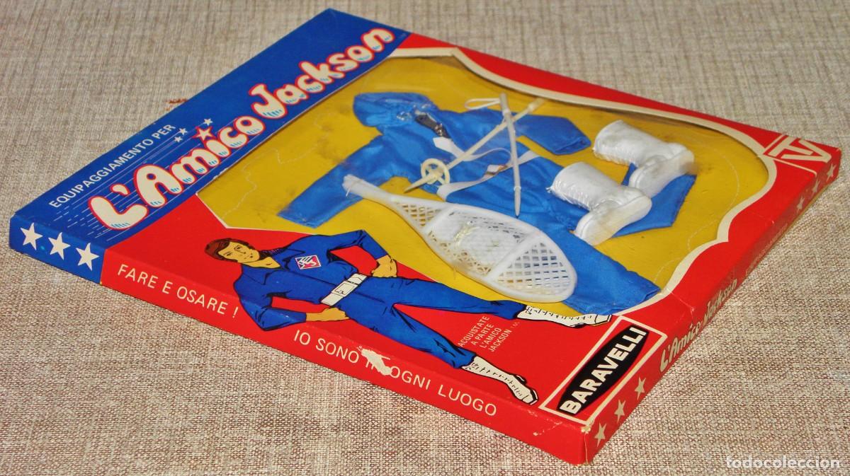 Figuras y mu&ntilde;ecos Mego: ACTION JACKSON - MEGO SETS VESTIDOS Y COMPLEMENTOS REF. 1112 ESQUIADOR/SCIATORE - Foto 2