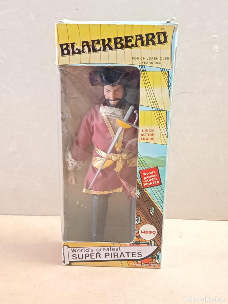 Figuras y Mu&ntilde;ecos Mego: FIGURA ORIGINAL BLACKBEARD MEGO CON CAJA
