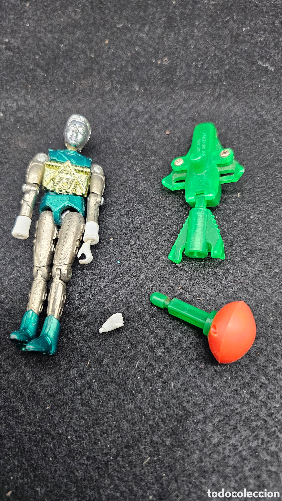 Figuras e Bonecos Mego: Micronauts Galactic Warrior de 1976 producido por Mego.