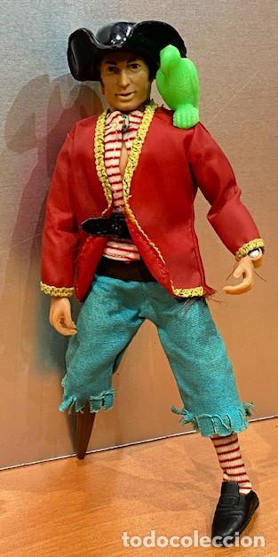 Figuras y mu&ntilde;ecos Mego: MEGO DE LA PIRATA CAPIT&Aacute;N LONG JOHN SILVER A&Ntilde;O 1974 VINTAGE.